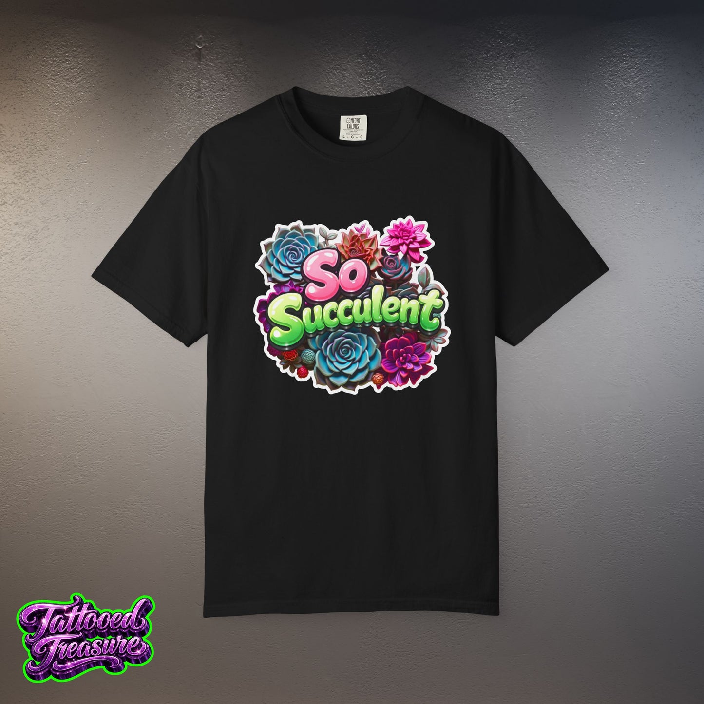 So Succulent T-Shirt — Succulent Plant Graphic Tee