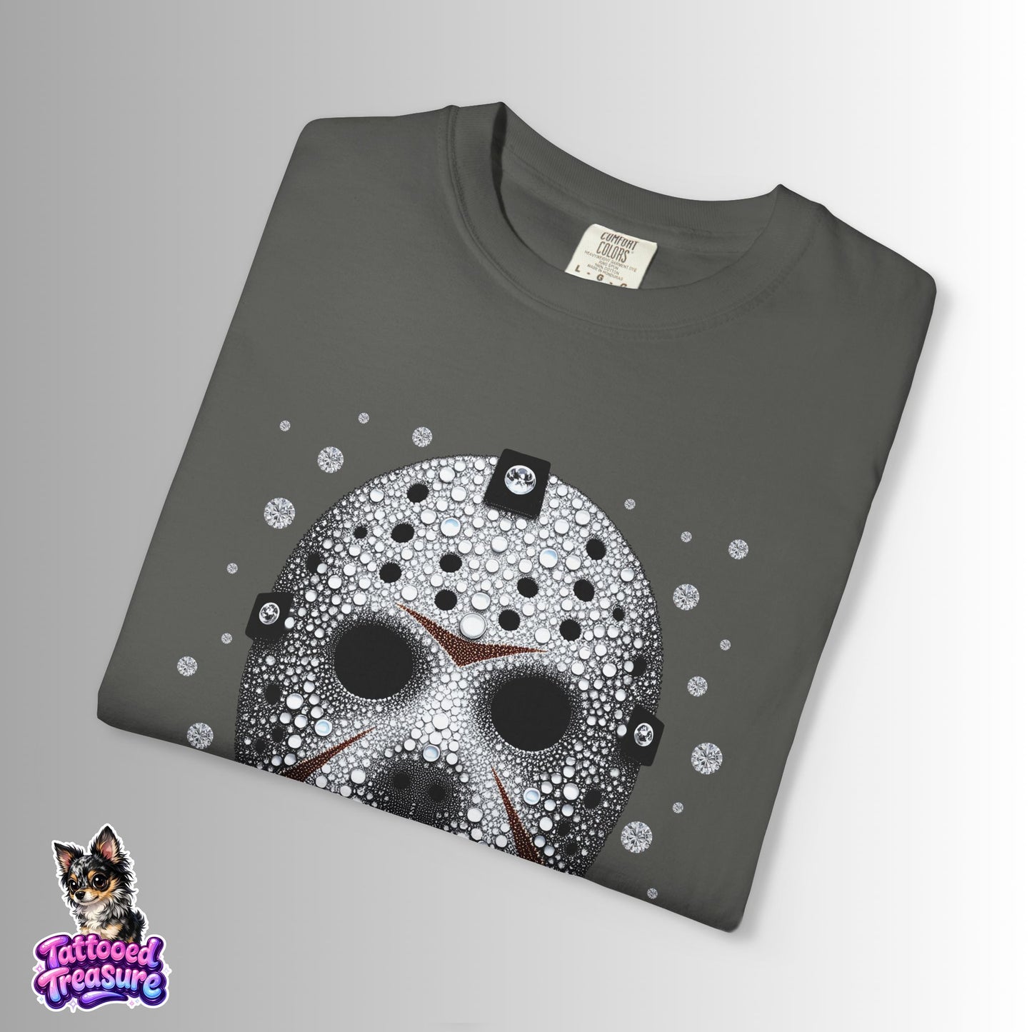 Friday the 13th Bling Mask Skull T-Shirt