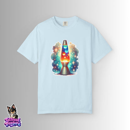 Lava Lamp Night Tee — Retro Psychedelic Glow T-Shirt