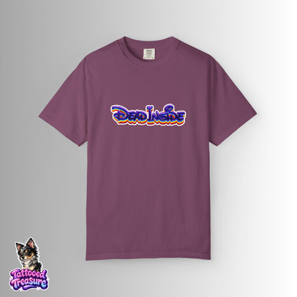 Dead Inside T‑Shirt — Retro Graffiti Graphic Tee