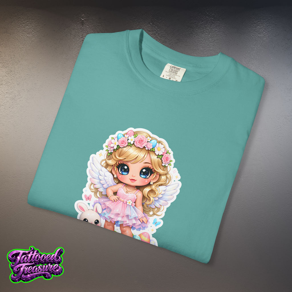 Easter Bunny Girl T-Shirt — Cute Pastel Easter Tee