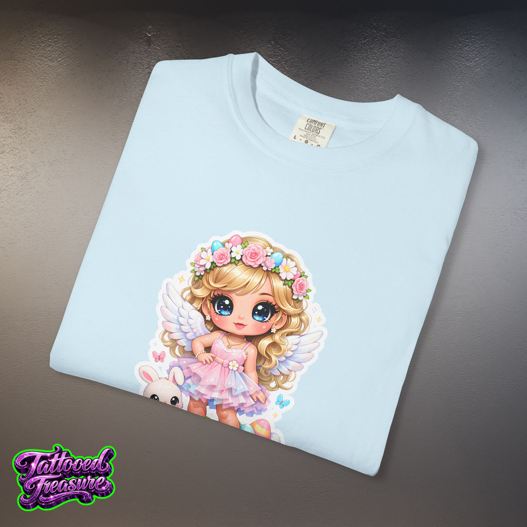 Easter Bunny Girl T-Shirt — Cute Pastel Easter Tee