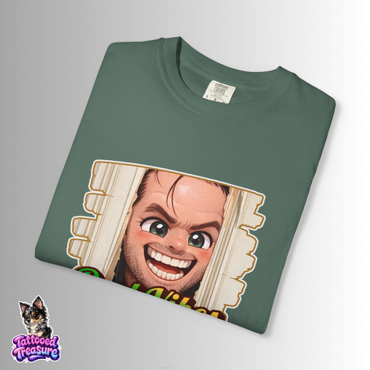 Dad Vibes T-Shirt — Funny Peeking Face Father’s Day Tee