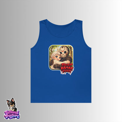 Tank Top — "Best Mom Ever" Horror Jason & Mother Design