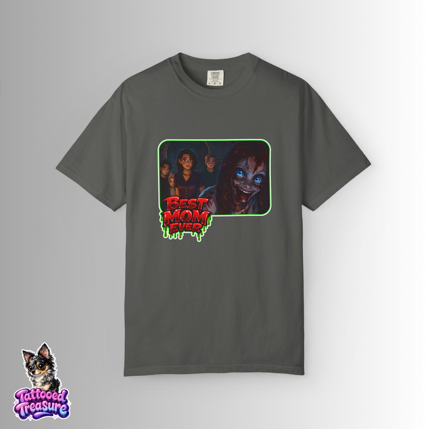 'Best Mom Ever' Horror Movie Graphic T-Shirt