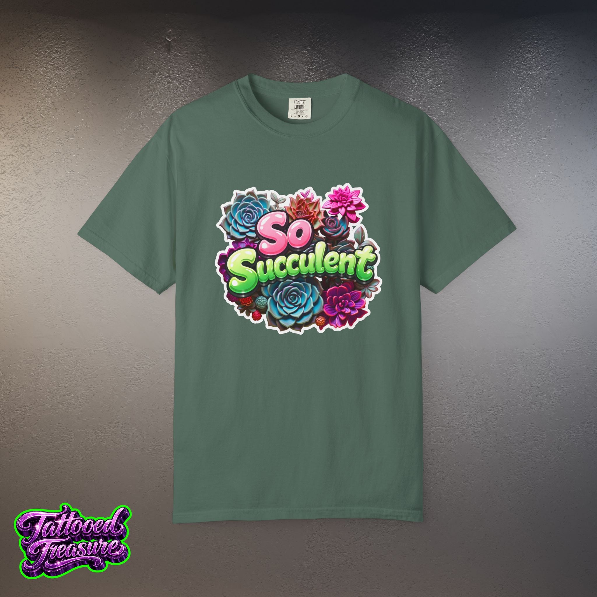 So Succulent T-Shirt — Succulent Plant Graphic Tee