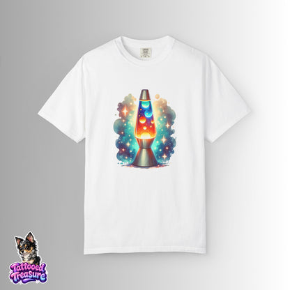 Lava Lamp Night Tee — Retro Psychedelic Glow T-Shirt