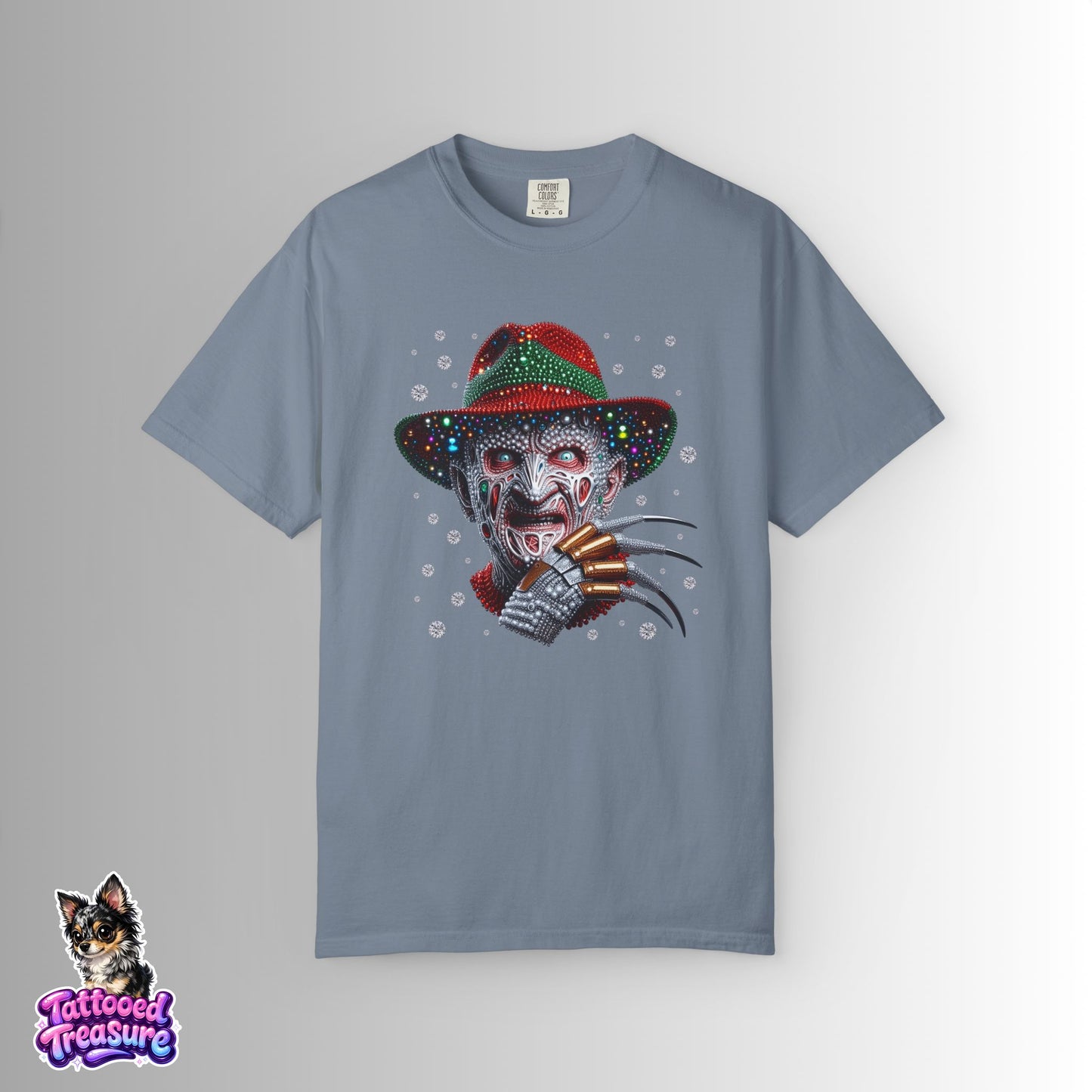 Horror Icon T-Shirt — Freddy Krueger Inspired Nightmare Design
