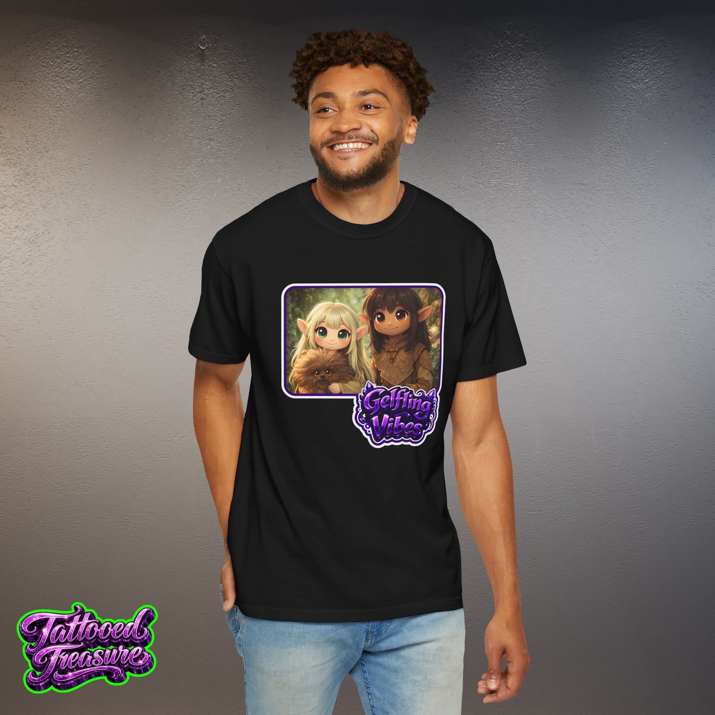 Cute Gelfling Vibes Graphic T-Shirt — Dark Crystal Design