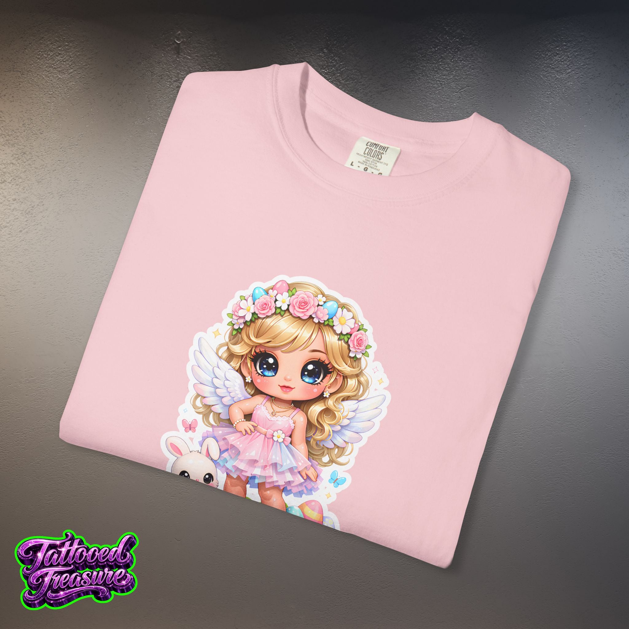 Easter Bunny Girl T-Shirt — Cute Pastel Easter Tee