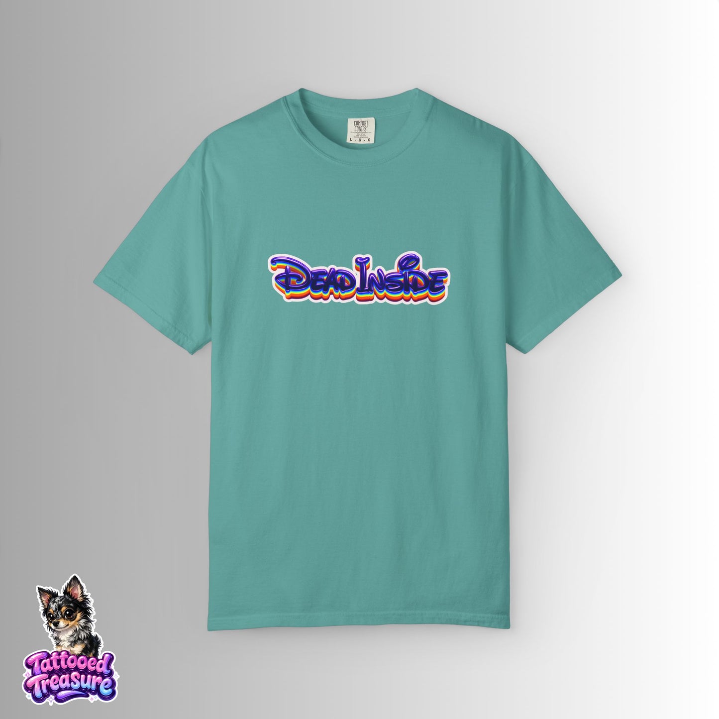 Dead Inside T‑Shirt — Retro Graffiti Graphic Tee