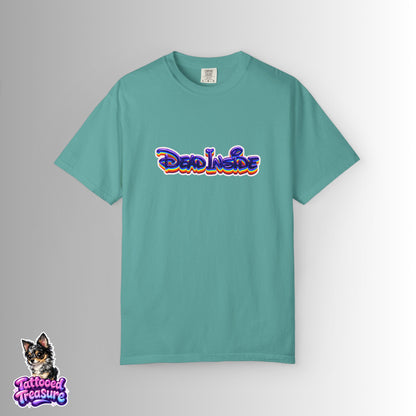 Dead Inside T‑Shirt — Retro Graffiti Graphic Tee