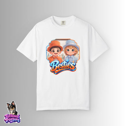 Besties Cartoon T-Shirt — Cute Dumb&Dumber  Graphic Tee