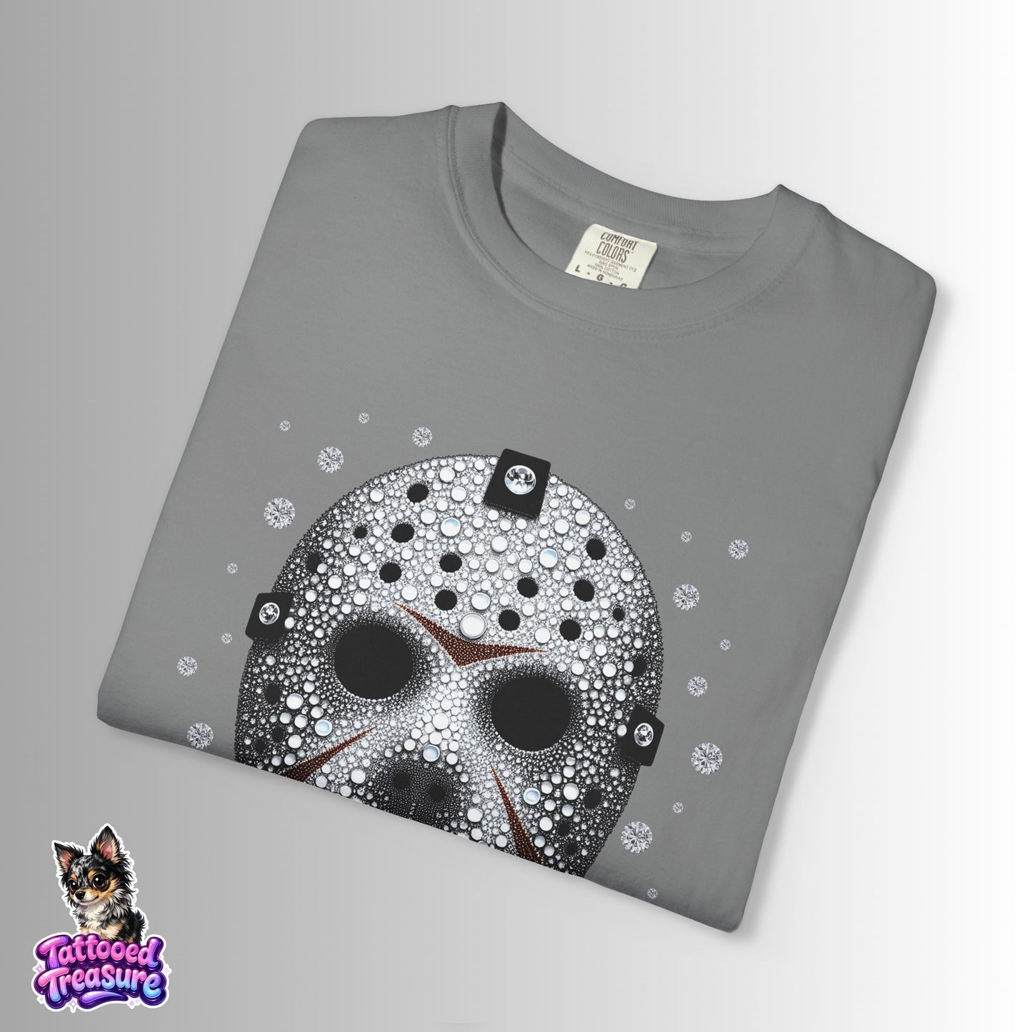 Friday the 13th Bling Mask Skull T-Shirt