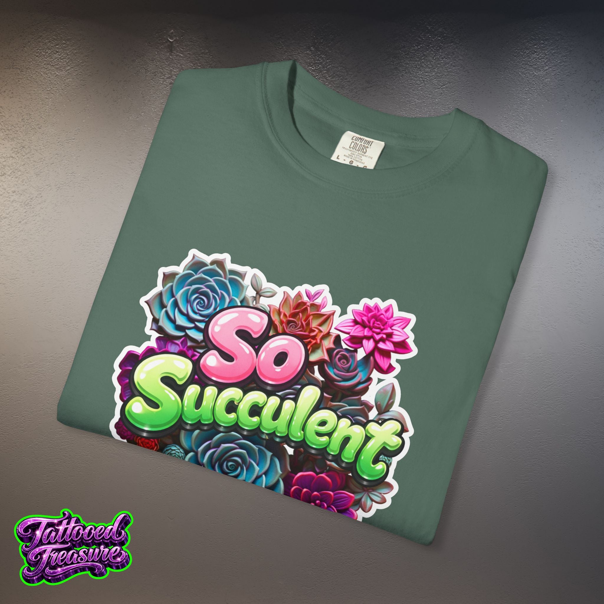 So Succulent T-Shirt — Succulent Plant Graphic Tee