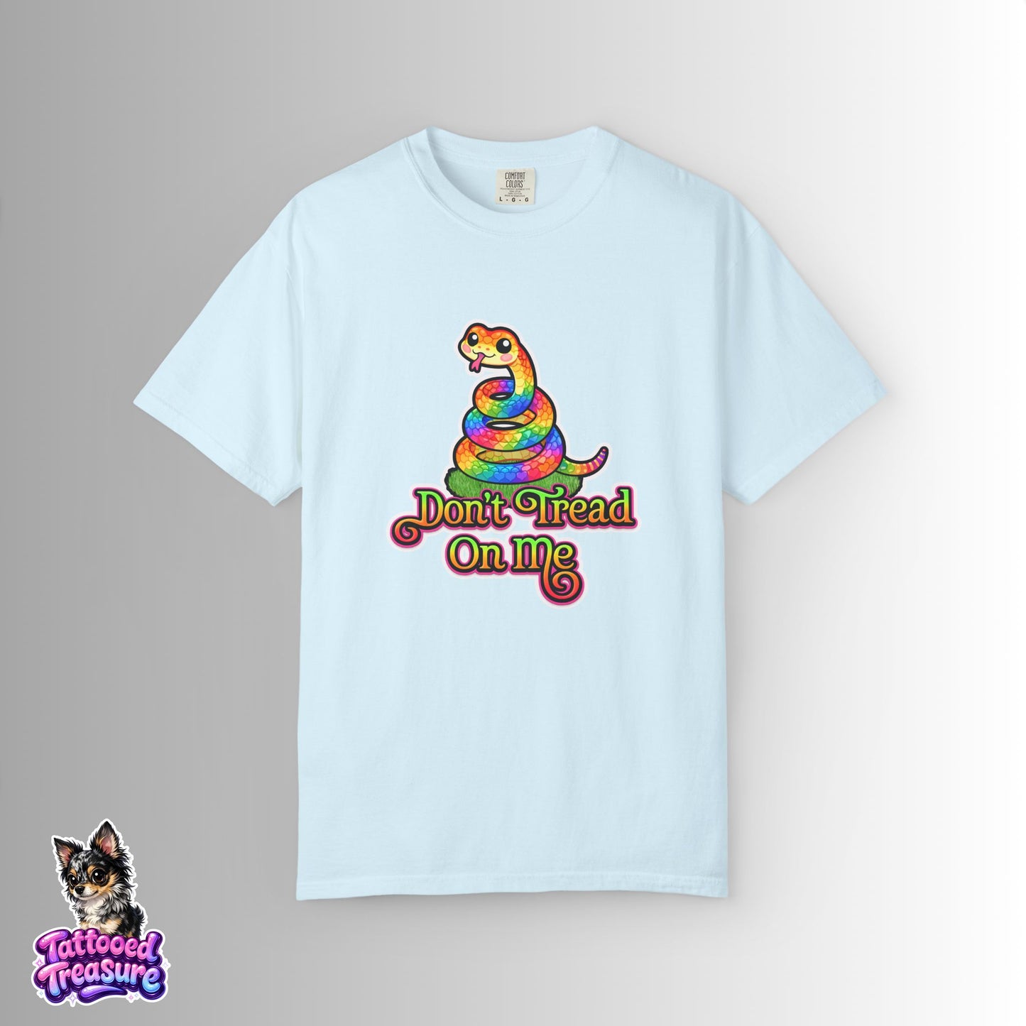 Don't Tread On Me Rainbow Snake T-Shirt