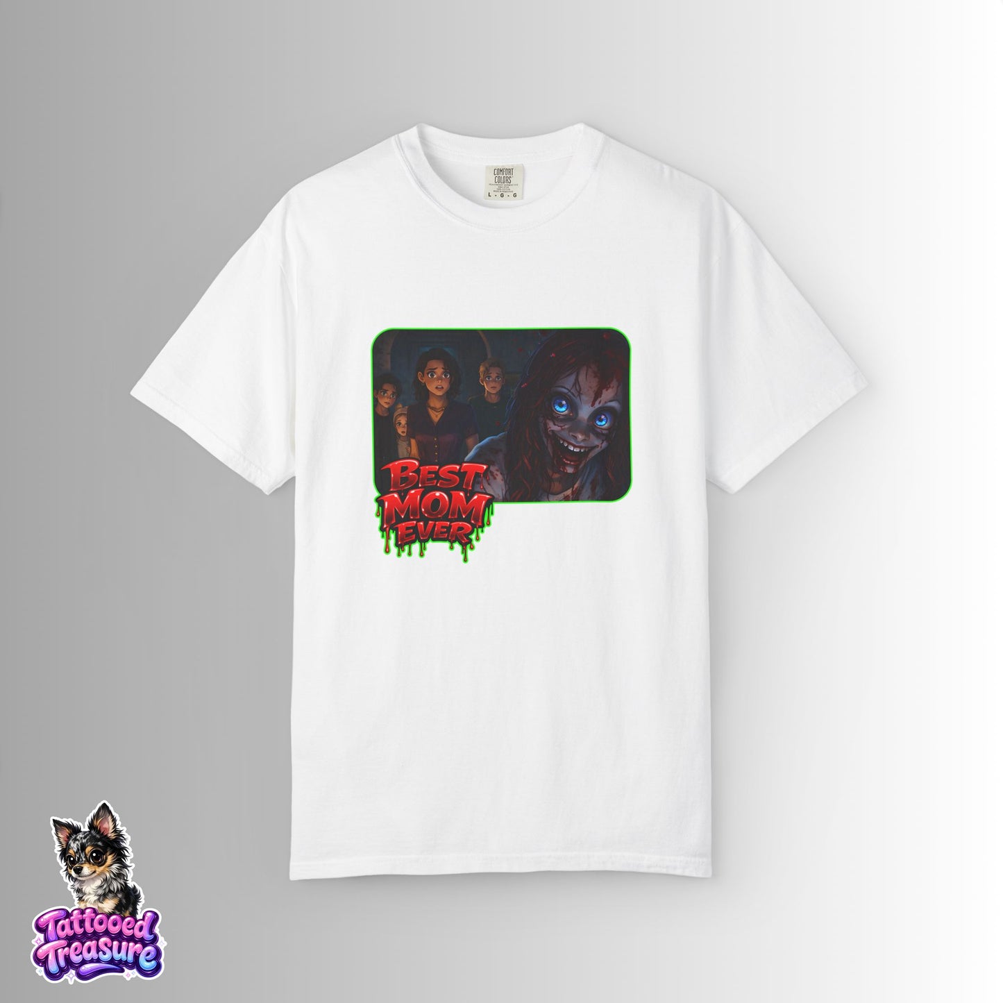 'Best Mom Ever' Horror Movie Graphic T-Shirt