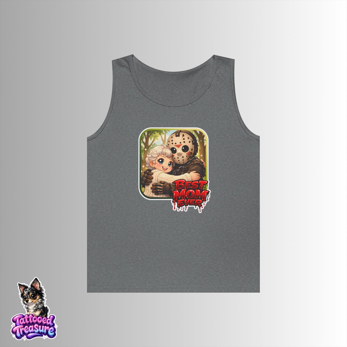 Tank Top — "Best Mom Ever" Horror Jason & Mother Design