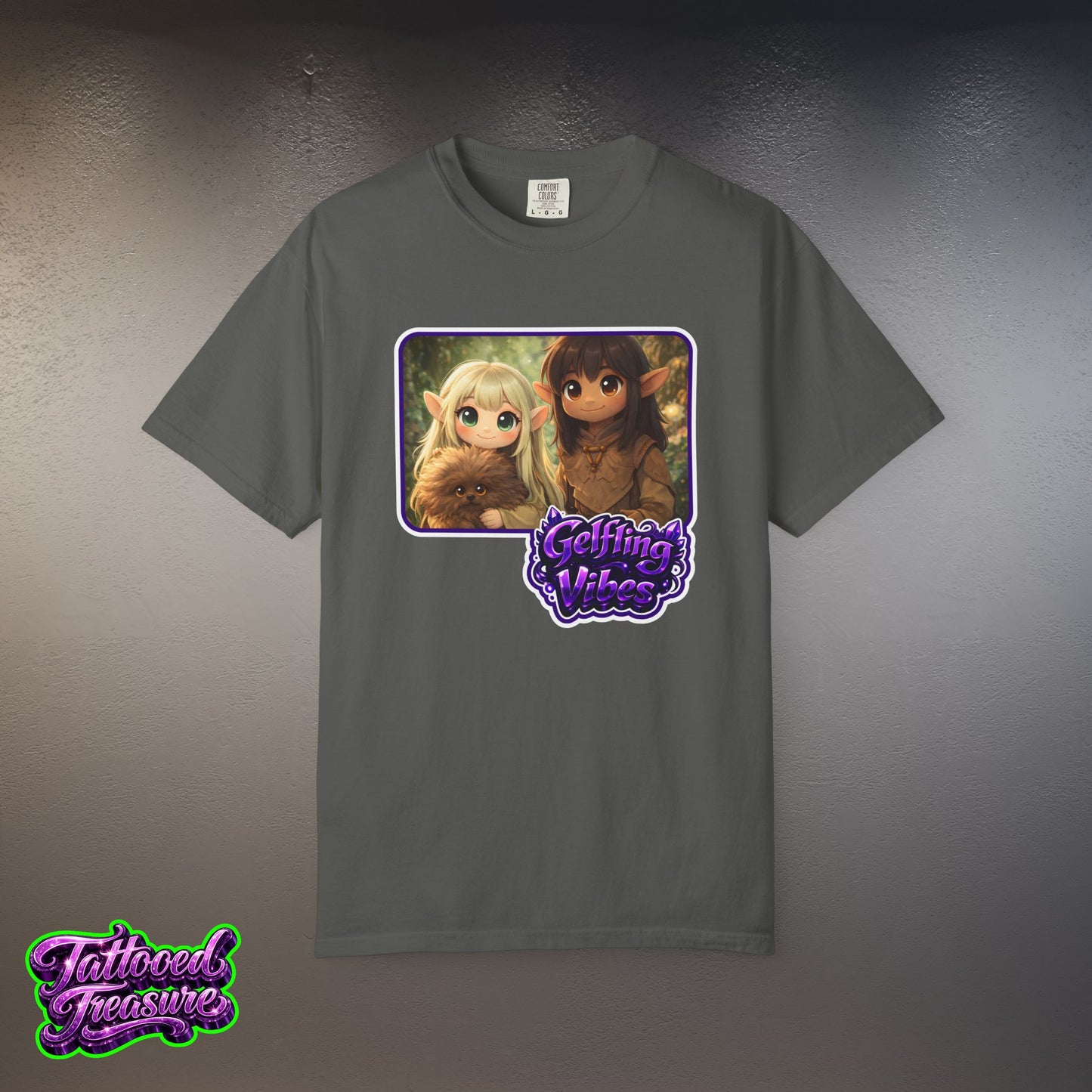 Cute Gelfling Vibes Graphic T-Shirt — Dark Crystal Design