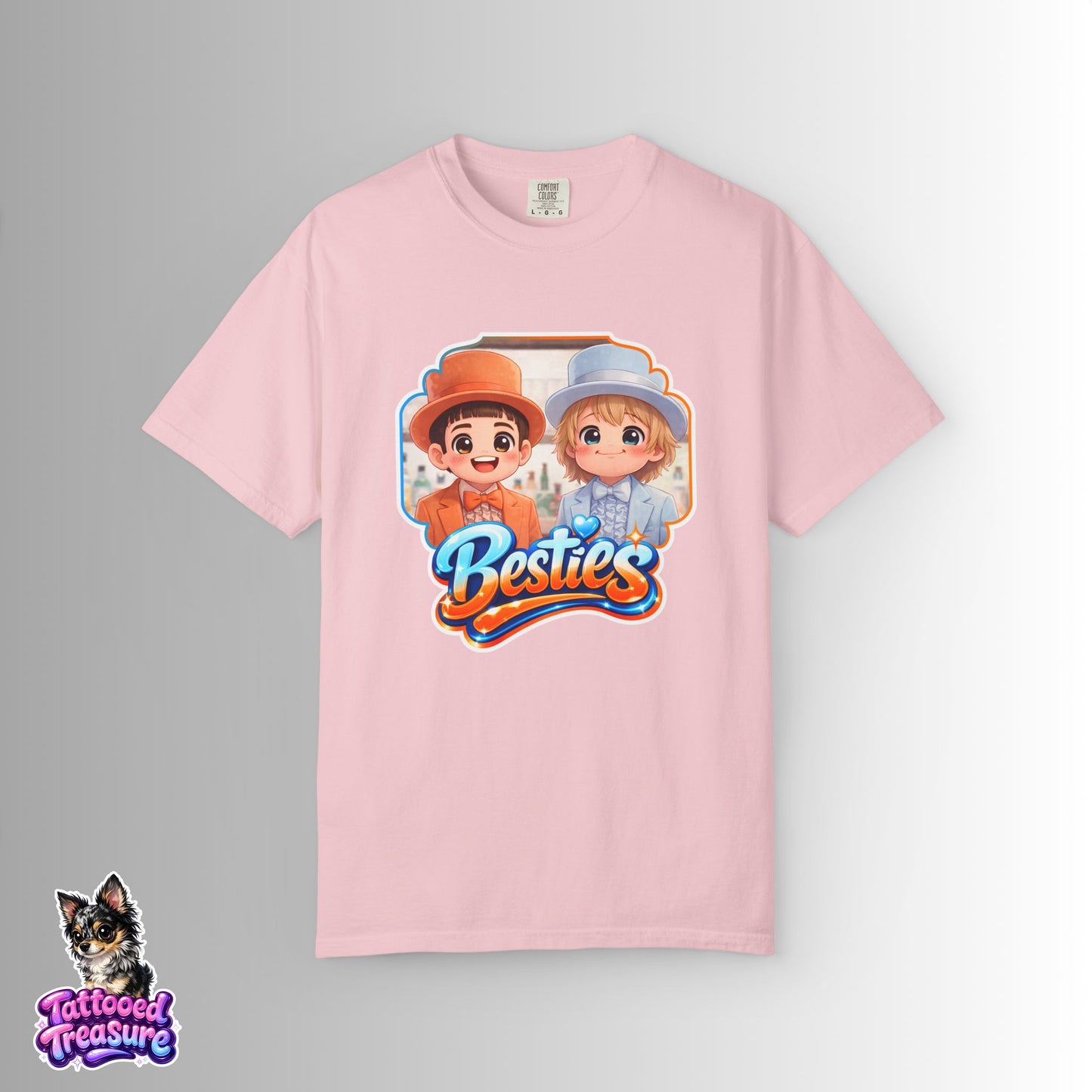 Besties Cartoon T-Shirt — Cute Dumb&Dumber  Graphic Tee