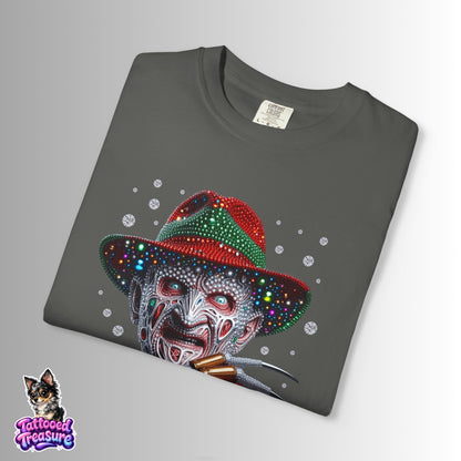 Horror Icon T-Shirt — Freddy Krueger Inspired Nightmare Design