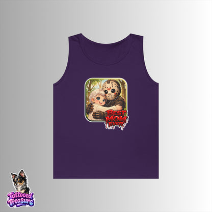 Tank Top — "Best Mom Ever" Horror Jason & Mother Design
