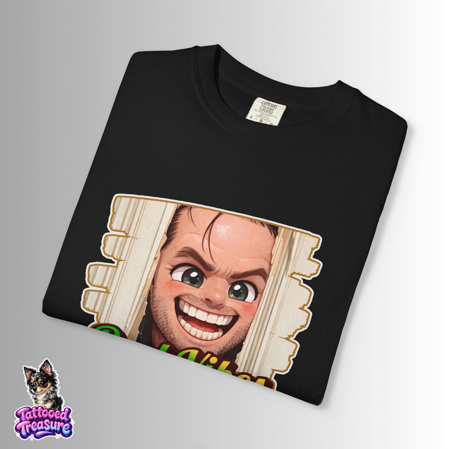 Dad Vibes T-Shirt — Funny Peeking Face Father’s Day Tee