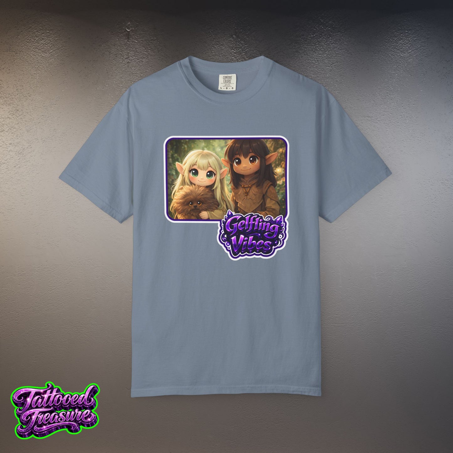 Cute Gelfling Vibes Graphic T-Shirt — Dark Crystal Design