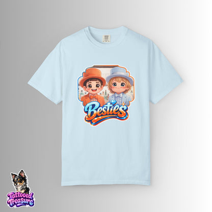 Besties Cartoon T-Shirt — Cute Dumb&Dumber  Graphic Tee