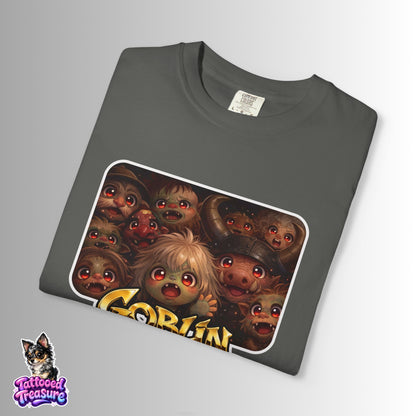 Goblin Vibes Graphic T-Shirt — Cute Creepy Monster Art Tee