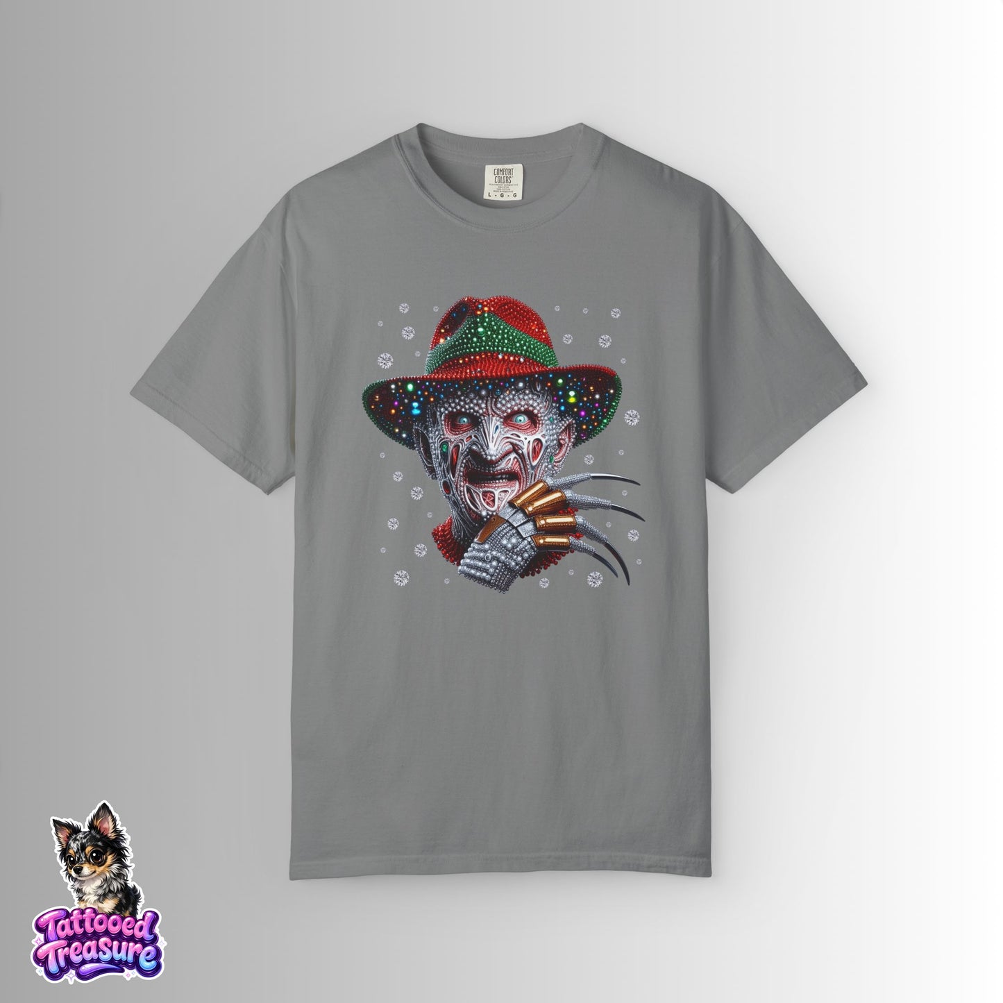 Horror Icon T-Shirt — Freddy Krueger Inspired Nightmare Design