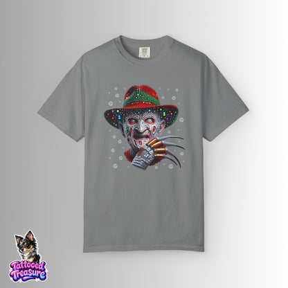 Horror Icon T-Shirt — Freddy Krueger Inspired Nightmare Design