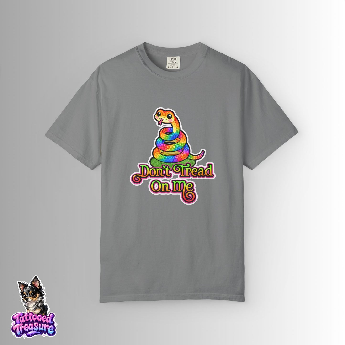 Don't Tread On Me Rainbow Snake T-Shirt