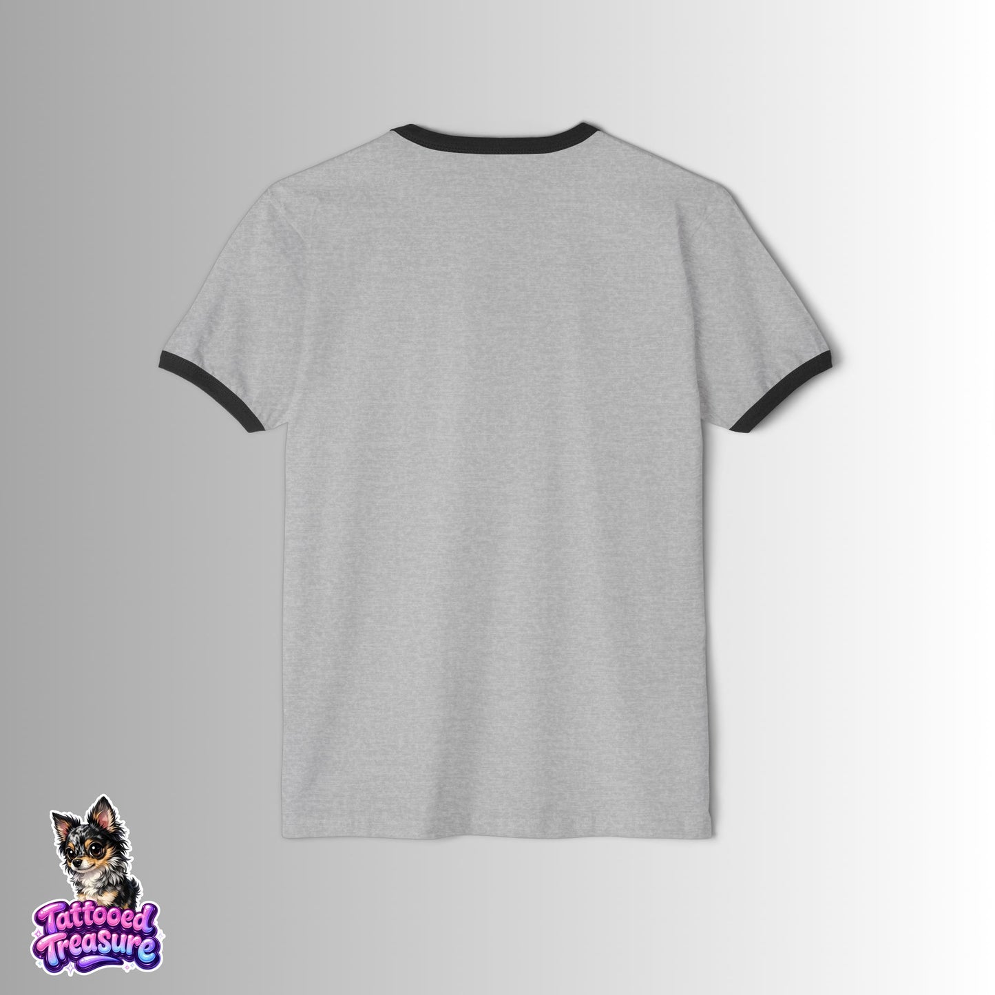 Scary The Shining Ringer T-Shirt — "Here's Johnny" Horror Graphic Tee