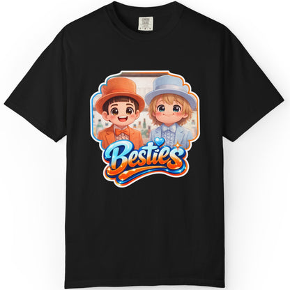 Besties Cartoon T-Shirt — Cute Dumb&Dumber  Graphic Tee