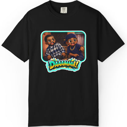 Daaamn! Graphic T-Shirt — Retro Cartoon Reaction Tee