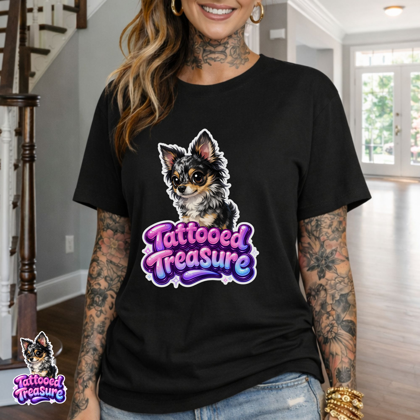 Tattooed Treasure Lola Graphic T-Shirt