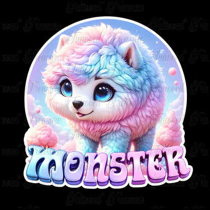Kawaii Monster Werewolf T-Shirt