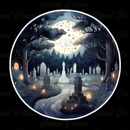 Dreamscape Graveyard Night T-Shirt