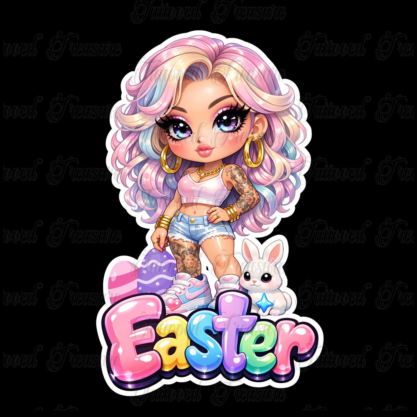 Easter Doll Graphic T-Shirt