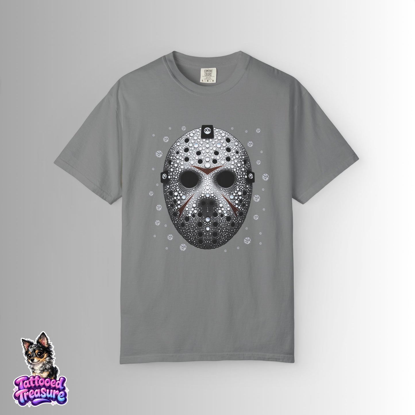 Friday the 13th Bling Mask Skull T-Shirt