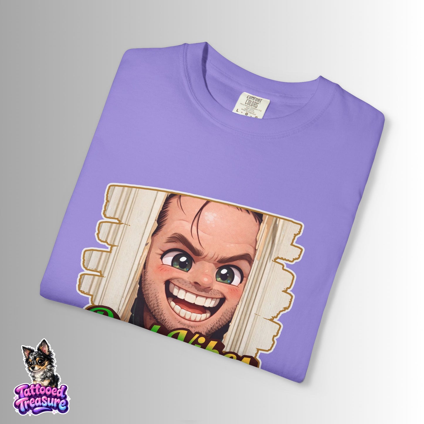 Dad Vibes T-Shirt — Funny Peeking Face Father’s Day Tee