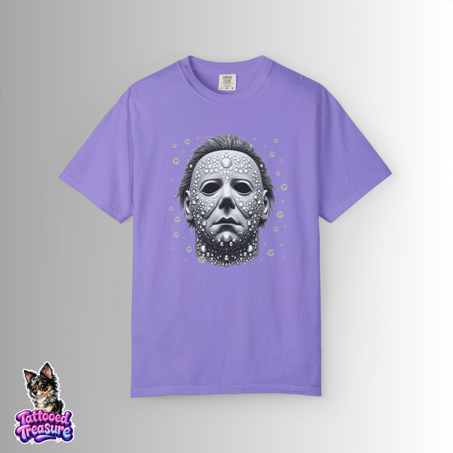 Horror Mask Tee — Michael Myers Halloween Graphic T-Shirt