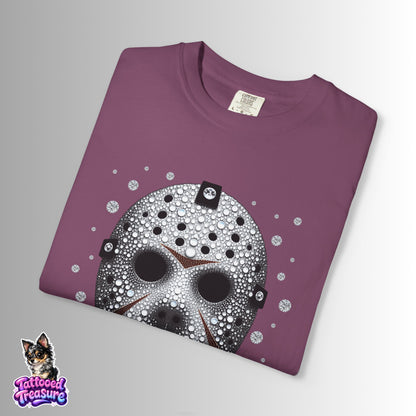 Friday the 13th Bling Mask Skull T-Shirt