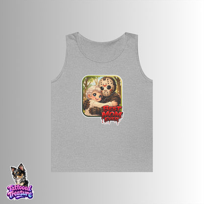 Tank Top — "Best Mom Ever" Horror Jason & Mother Design
