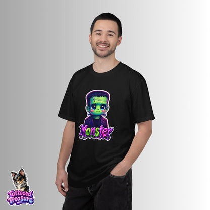 Cute Frankenstein 'Monster' Graphic T-Shirt