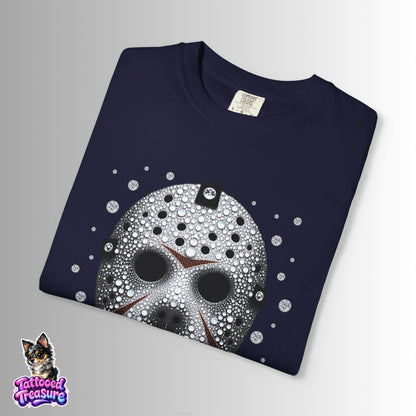Friday the 13th Bling Mask Skull T-Shirt