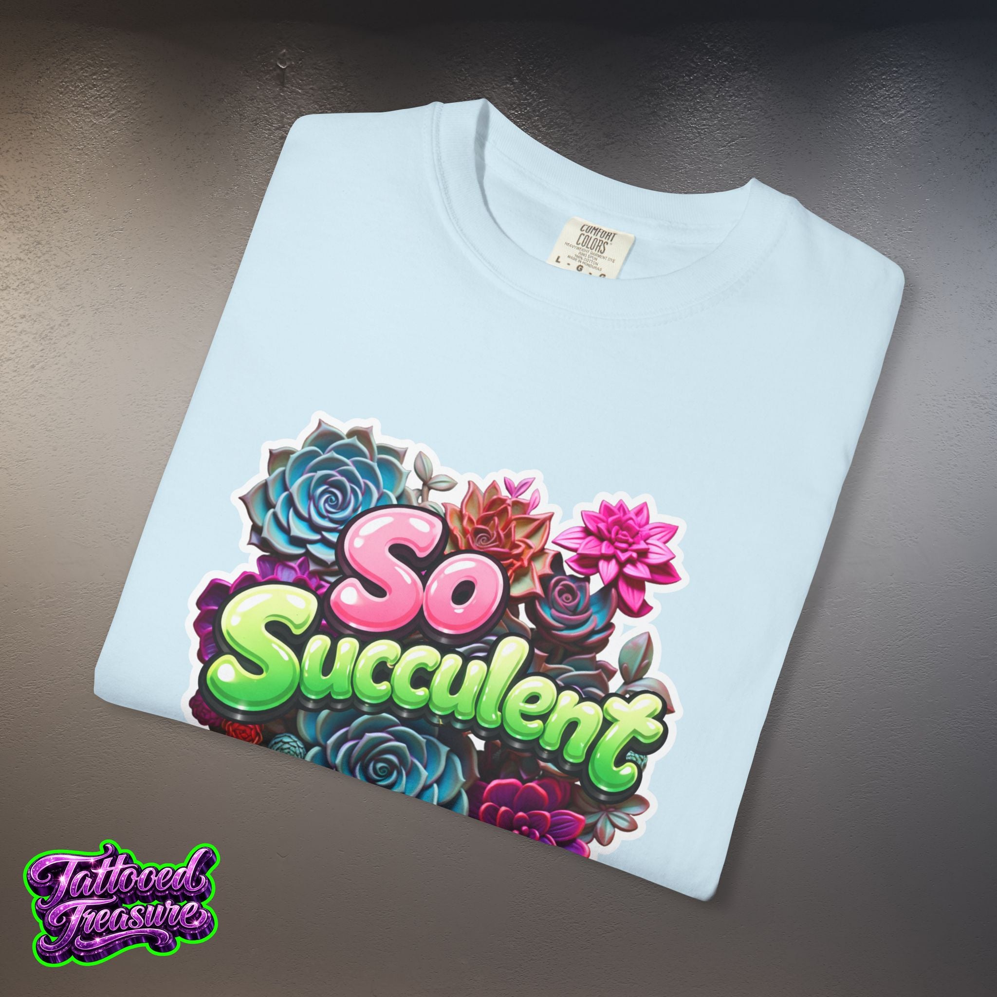 So Succulent T-Shirt — Succulent Plant Graphic Tee