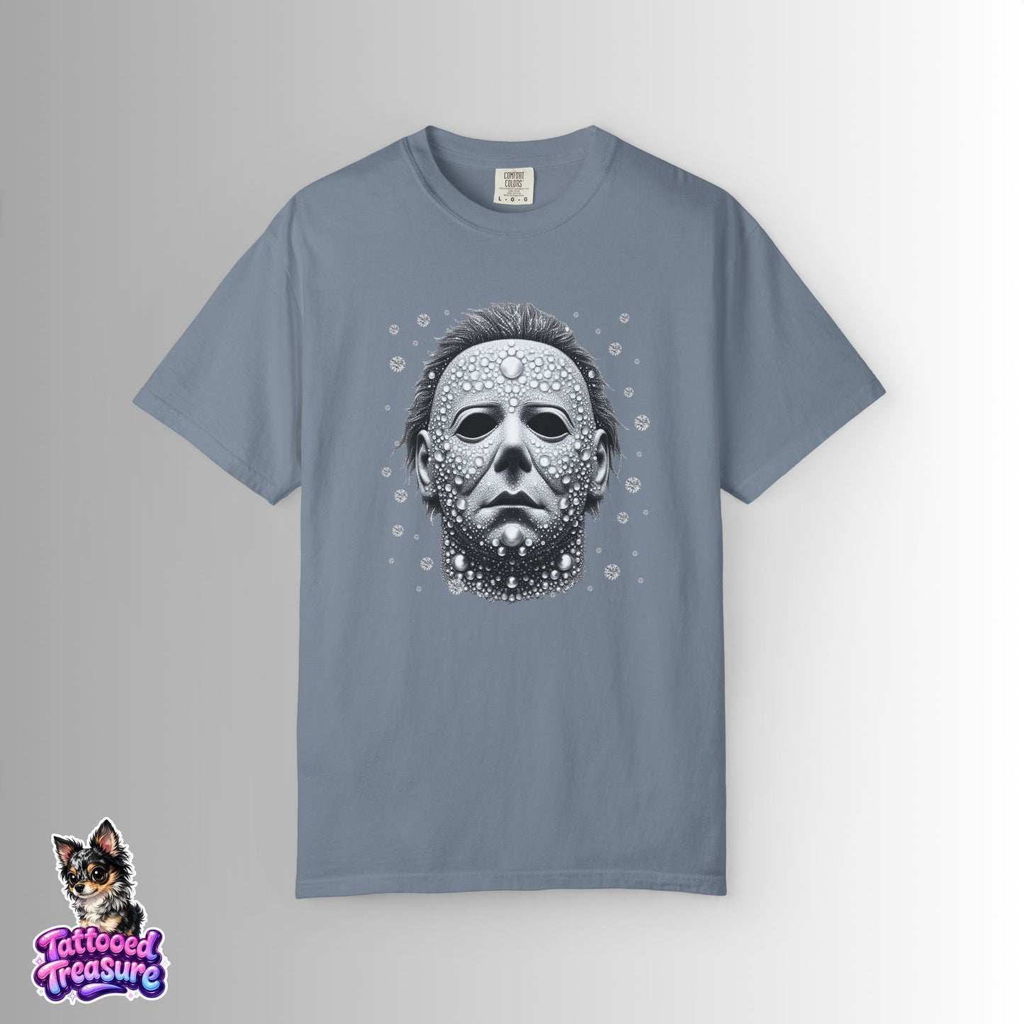 Horror Mask Tee — Michael Myers Halloween Graphic T-Shirt