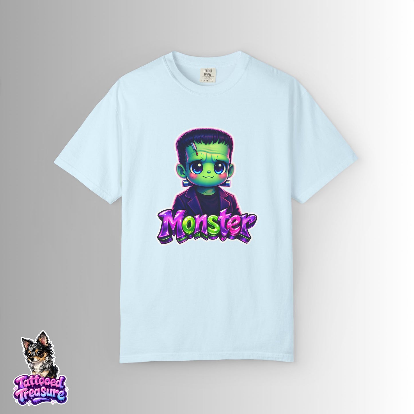Cute Frankenstein 'Monster' Graphic T-Shirt